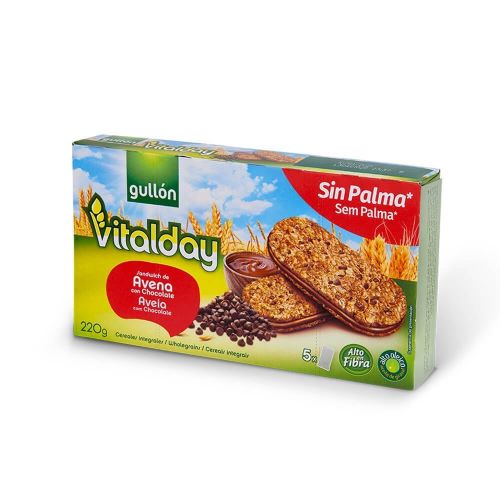 galleta gullon vitalday chocolate