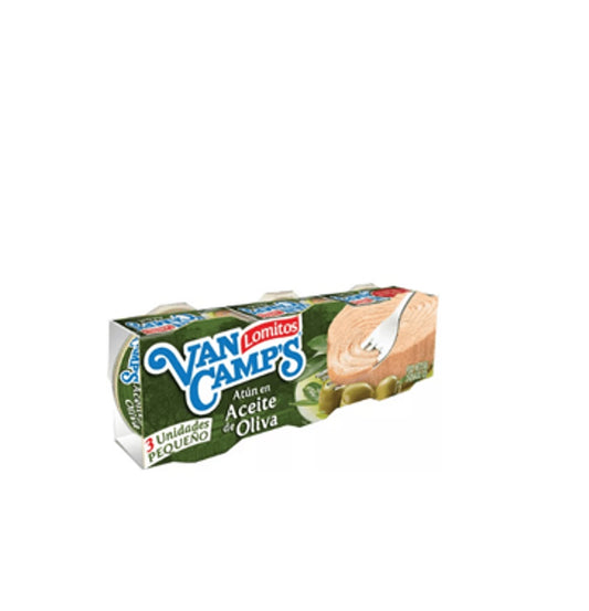 Atún en Aceite de Oliva Tripack Van Camp 80 gr