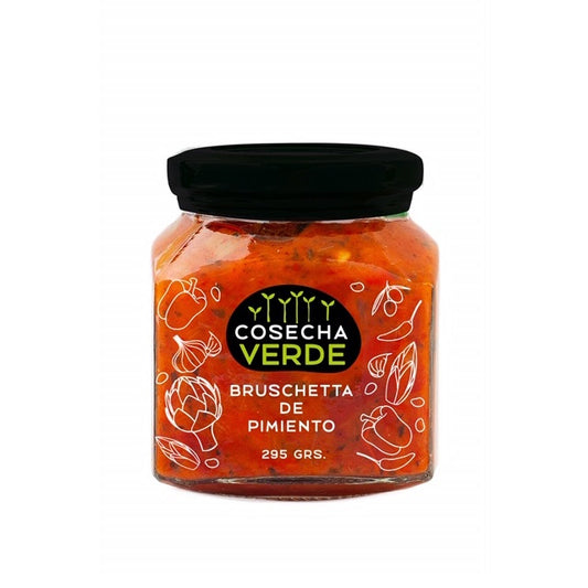 Bruschetta de Pimiento - Cosecha Verde -  295 grs.