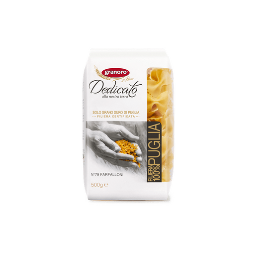 Farfalloni Dedicato Trafilati al Bronzo Nº79 - Granoro - 500 grs.
