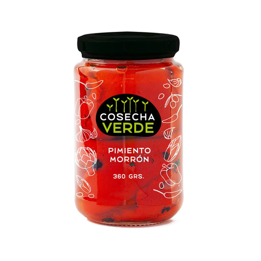 Pimiento Morrón - Cosecha Verde - 340 grs.