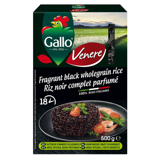 Arroz Negro Integral Venere - Gallo - 500 grs.