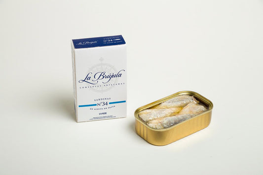 Sardinas en Aceite de Oliva La Brujula 3/4 piezas