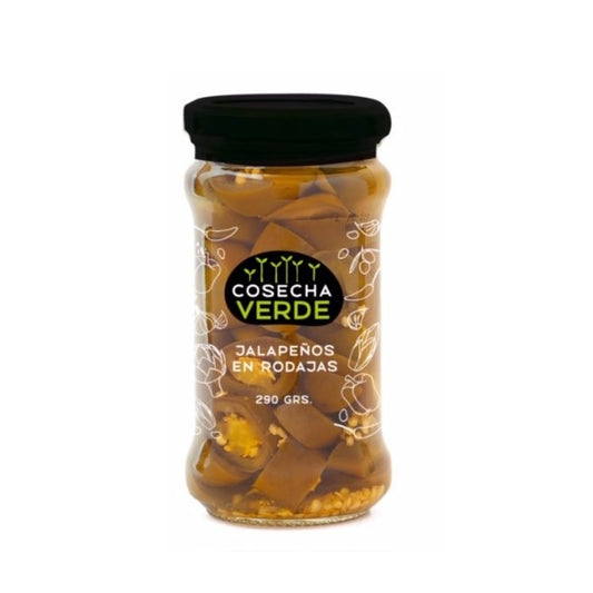 Jalapeños en Rodajas Cosecha Verde 290 gr