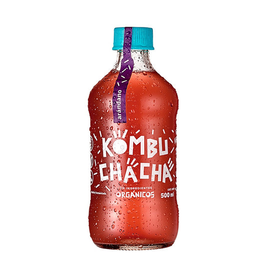 Kombucha Arándano - Kombuchacha - 500 ml.