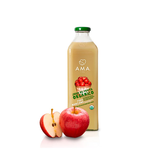 Ama Jugo de Fruta Orgánico Manzana 1 Lt